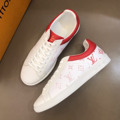 Louis vuitton 2019 Mens Leather Sneakers  - 루이비통 2019 남성용 레더 스니커즈 LOUS0199,Size(240 - 270).화이트