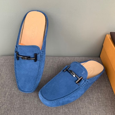 Tod's 2019 Mens Suede Bloafer - 토즈 2019 남성용 스웨이드 블로퍼 TODS0042.Size(240 - 270).블루