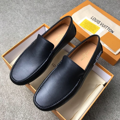 Louis vuitton 2019 Mens Leather Loafer  - 루이비통 2019 남성용 레더 로퍼 LOUS0211,Size(240 - 270).블랙