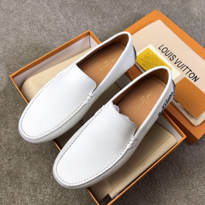 Louis vuitton 2019 Mens Leather Loafer  - 루이비통 2019 남성용 레더 로퍼 LOUS0213,Size(240 - 270).화이트