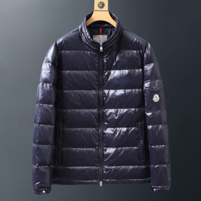 Moncler 2019 Mens Patch Logo Modern Down Padding - 몽클레어 2019 남성 패치 로고 모던 다운 패딩 Moc0625x.Size(m - 3xl).블루