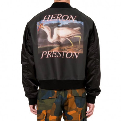 Heron Preston Mens Bonbar Jackets - 헤론프레스턴 2019 남성 봄버 자켓 her08x