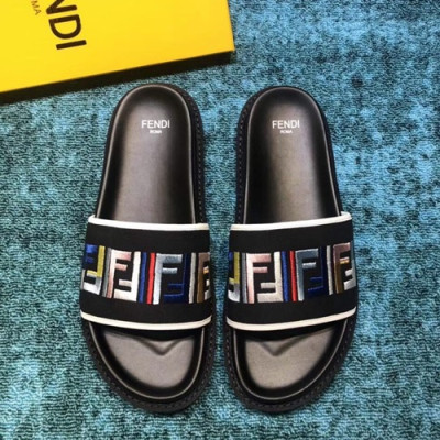 Fendi 2019 Mm / Wm Slipper - 펜디 2019 남여공용 슬리퍼 FENS0079.Size(220 - 280).블랙