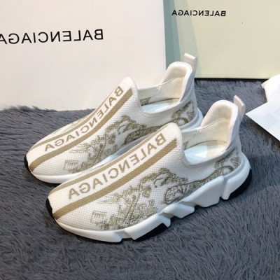 Balenciaga 2019 Mm / Wm Speed Runner - 발렌시아가 2019 남여공용 스피드러너 BALS0039,Size(225 - 270),화이트