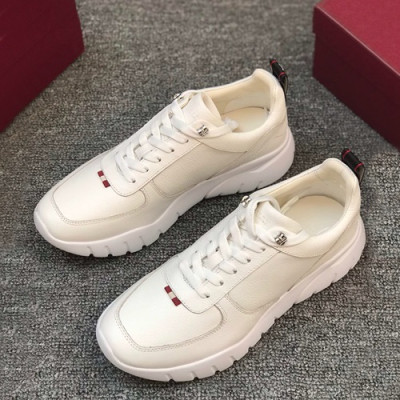 Bally 2019 Mens Leather Sneakers - 발리 2019 남성용 레더 스니커즈,BALS0060,Size(245 - 265).화이트