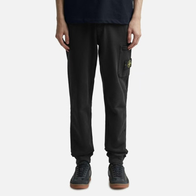 Stone Island 2019 Mens  Logo Training Pants - 스톤아일랜드 2019 남성 로고 트레이닝 팬츠 Sto0021x.Size(s - xl).블랙