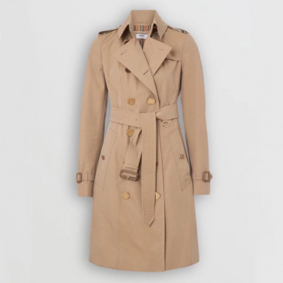 Burberry 2019 Womens Vintage Cotton Trench Coat - 버버리 2019 여성 빈티지 코튼 트렌치 코트 Bur0969x.Size(s - 2xl).베이지