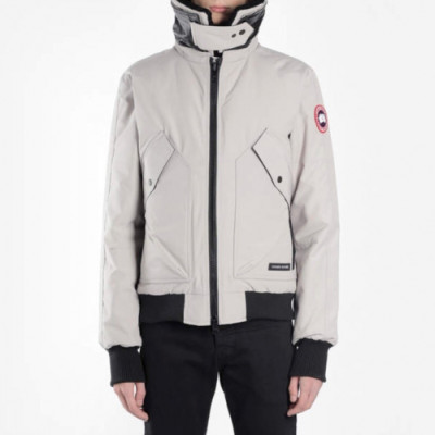 Canada goose 2019 Mens Patch Logo Casual Padding Jacket - 캐나다구스 2019 남성 패치 로고 캐쥬얼 패딩자켓 Can0114x.Size(m - 2xl).3컬러(블랙/베이지/밀리터리그레이)