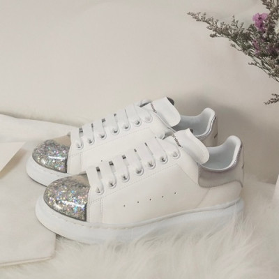 Alexander McQueen 2019 Mm/Wm Oversol Sneakers - 알렉산더맥퀸 2019 남여공용 오버솔 스니커즈 AMQS0080,Size(225 - 270).화이트