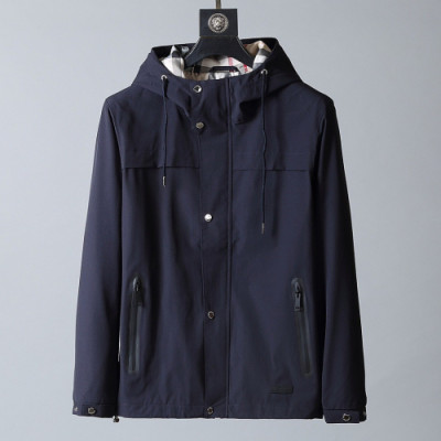 Burberry 2019 Mens Casual Hood Jacket - 버버리 2019 남성 캐쥬얼 후드자켓 Bur1018x.Size(m - 3xl).네이비