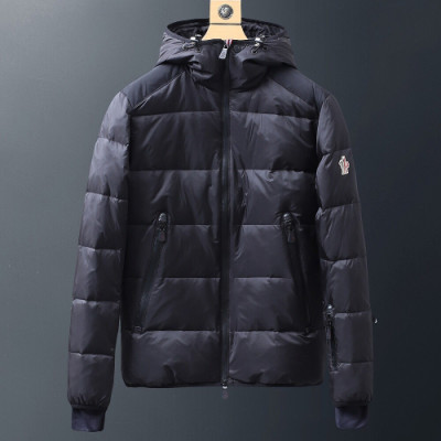 Moncler 2019 Mens Patch Logo Modern Down Padding - 몽클레어 2019 남성 패치 로고 모던 다운 패딩 Moc0693x.Size(m - 3xl).블랙