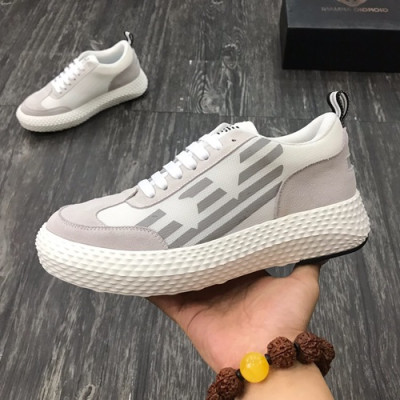 Armani 2019 Mens Sneakers  - 알마니 2019 남성용 스니커즈 ARMS0010,Size(240 - 270).화이트