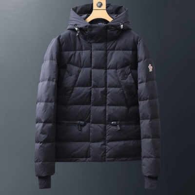 Moncler 2019 Mens Patch Logo Modern Down Padding - 몽클레어 2019 남성 패치 로고 모던 다운패딩 Moc0720x.Size(m - 3xl).블랙