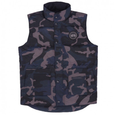 Canada Goose 2019 Mm/Wm Logo Padding Vest - 캐나다구스 2019 남자 로고 베스트 패딩조끼 Can0121x.Size(2xs - 2xl).밀리터리네이비