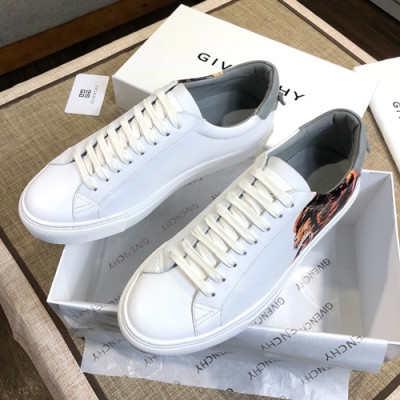 Givenchy 2019 Mens Leather Sneakers - 지방시 2019 남성용 레더 스니커즈,GIVS0052,Size(240 - 270).화이트