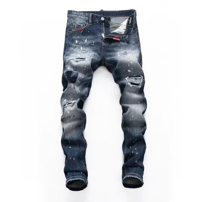 Dsquared2 2022 Mens Slim Fit Denim Pants - 디스퀘어드2 남성 슬림핏 데님 팬츠 Dsq0026x.Size(28 - 38).블루