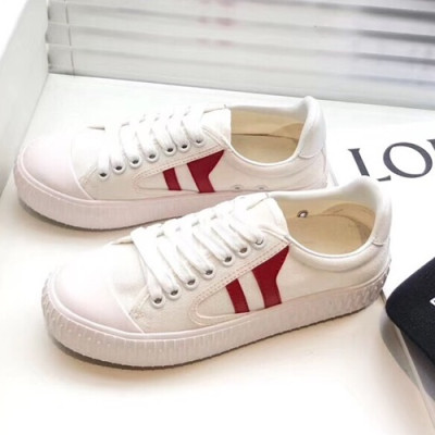 Celine 2019 Womens Canvas Sneakers - 셀린느 2019 여성용 캔버스 스니커즈 CELS0005.Size(225 - 245).화이트