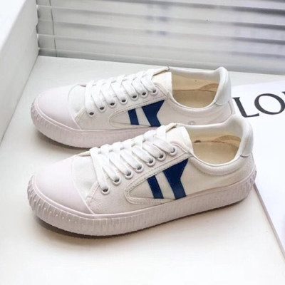 Celine 2019 Womens Canvas Sneakers - 셀린느 2019 여성용 캔버스 스니커즈 CELS0006.Size(225 - 245).화이트