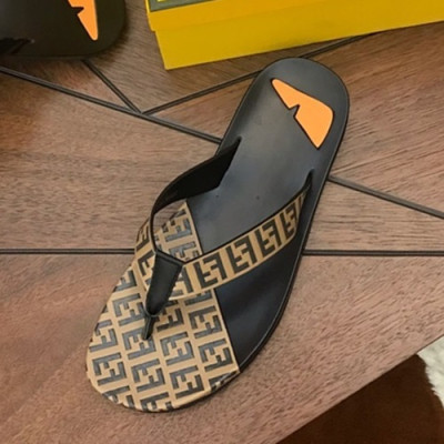 Fendi 2019 Mens Slipper - 펜디 2019 남성용 슬리퍼 FENS0136.Size(240 - 270).브라운