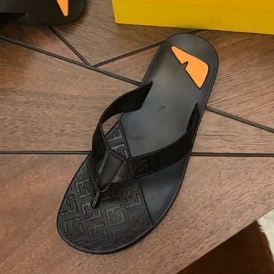 Fendi 2019 Mens Slipper - 펜디 2019 남성용 슬리퍼 FENS0139.Size(240 - 270).블랙