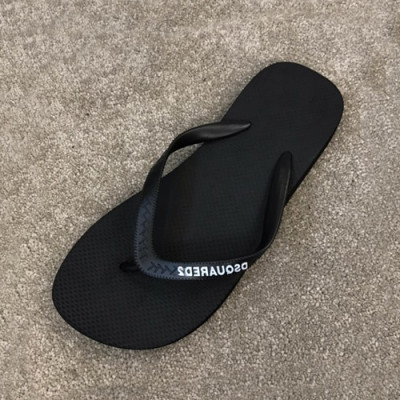 Dsquared2  2019 Mens Slipper - 디스퀘어드2 2019 남성용 슬리퍼 DSQS0001.Size(240 - 275).블랙