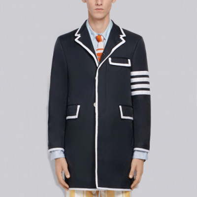 Thom Browne 2019 Mens Casual Classic Coat  - 톰브라운 2019 남성 캐쥬얼 클래식 코트 Thom0230x.Size(m - 2xl).블랙