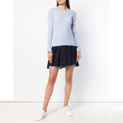 Thom Browne 2019  Womens Strap Crew-neck Sweater - 톰브라운 2019 여성 스트랩 크루넥 스웨터 Thom0237x.Size(s - l).스카이블루