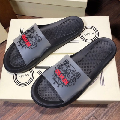 Kenzo 2019 Mm / Wm Slipper - 겐조 2019 남여공용 슬리퍼,KENS0021,Size(225-270),블랙