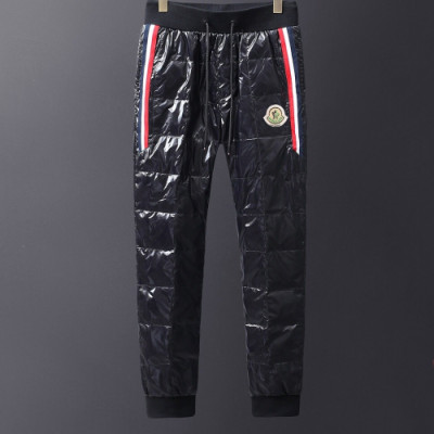 Moncler 2019 Mens Casual Logo Down Pants - 몽클레어 2019 남성 캐쥬얼 로고 다운팬츠 Moc0771x.Size(m - 3xl).블랙