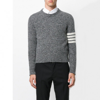 Thom Browne 2019 Mens Strap Crew-neck Sweater - 톰브라운 2019 남성 스트랩 크루넥 스웨터 Thom0289x.Size(s - l).그레이