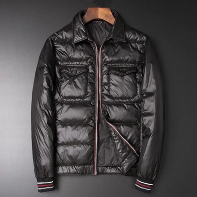 Moncler 2019 Mens Patch Logo Modern Down Padding - 몽클레어 2019 남성 패치 로고 모던 다운패딩 Moc0787x.Size(m - 3xl).블랙