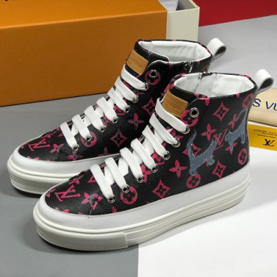 Louis Vuitton 2019 Mm / Wm  Sneakers - 루이비통 2019 남여공용 스니커즈 LOUS0307.Size(225 - 280).블랙