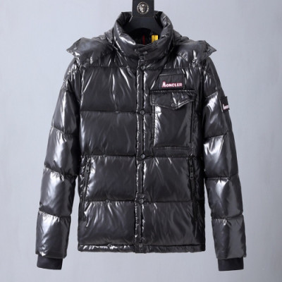 Moncler 2019 Mens Patch Logo Modern Down Padding - 몽클레어 2019 남성 패치 로고 모던 다운패딩 Moc0800x.Size(m - 3xl).블랙