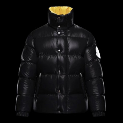 Moncler 2019 Mens Patch Logo Modern Down Padding - 몽클레어 2019 남성 패치 로고 모던 다운패딩 Moc0803x.Size(s - xl).블랙