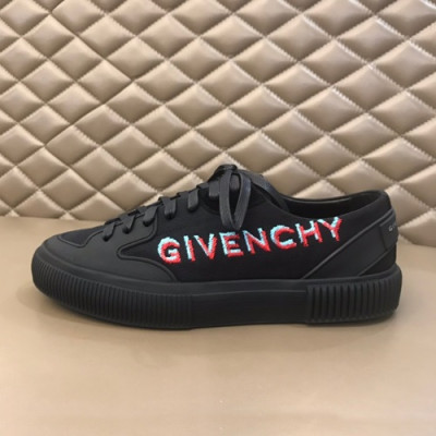 Givenchy 2019 Mens Canvas Sneakers - 지방시 2019 남성용 캔버스 스니커즈,GIVS0065,Size(240 - 270).블랙