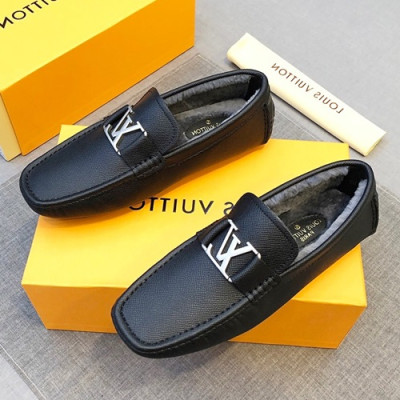 Louis vuitton 2019 Mens Leather Loafer  - 루이비통 2019 남성용 레더 로퍼 LOUS0321,Size(240 - 275).블랙