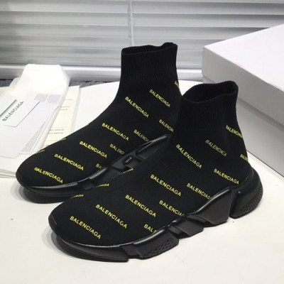 Balenciaga 2019 Mm / Wm Speed Runner - 발렌시아가 2019 남여공용 스피드러너 BALS0068,Size(220 - 275),블랙