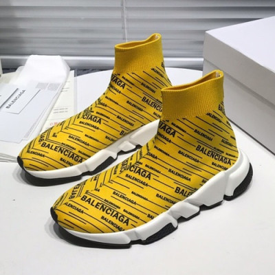 Balenciaga 2019 Mm / Wm Speed Runner - 발렌시아가 2019 남여공용 스피드러너 BALS0075,Size(220 - 275),옐로우