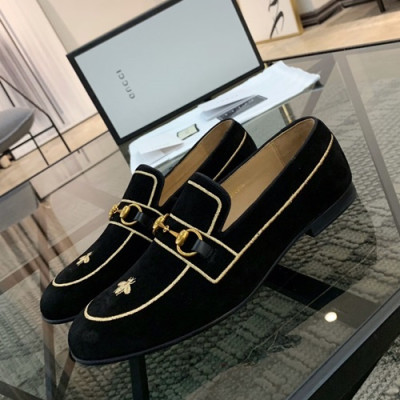 Gucci 2019 Mens Suede Loafer - 구찌 2019 남성용 스웨이드 로퍼 GUCS0392.Size(240 - 270).블랙