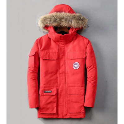 Canada goose 2019 Mens Patch Logo Casual Padding Parka - 캐나다구스 2019 남성 패치 로고 캐쥬얼 패딩파카 Can0153x.Size(m - 3xl).레드