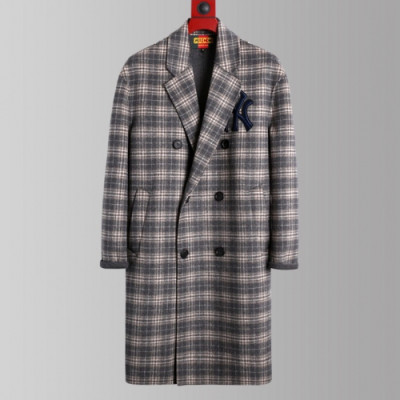 Gucci 2019 Mens Patches Cashmere Coat - 구찌 2019 남성 패치 캐시미어 코트 Guc01431x.Size(s - 2xl).그레이