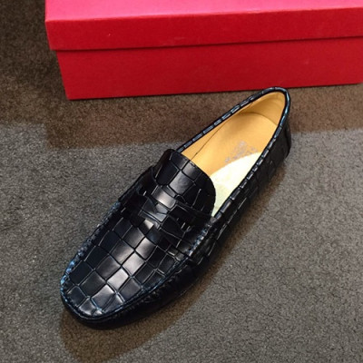 Ferragamo 2019 Mens Leather Loafer - 페라가모 2019 남성용 레더 로퍼 FGMS0103,Size(240 - 270).블랙