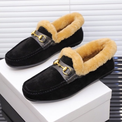 Gucci 2019 Mens Suede Loafer - 구찌 2019 남성용 스웨이드 로퍼 GUCS0407.Size(240 - 270).블랙