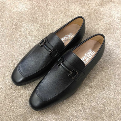 Ferragamo 2019 Mens Leather Loafer - 페라가모 2019 남성용 레더 로퍼 FGMS0107,Size(240 - 275).블랙