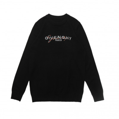 Givenchy 2019 Mens Logo Casual Sweater - 지방시 2019 남성 로고 캐쥬얼 스웨터 Giv0228x.Size(m - 2xl).블랙