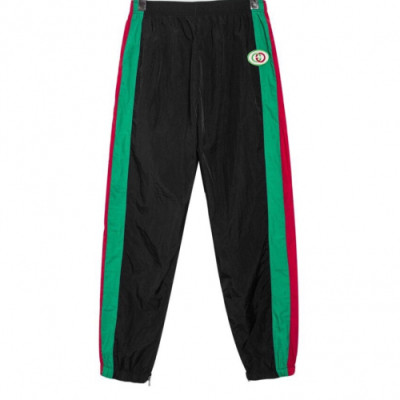 Gucci 2019 Mens Casual Initial Logo Training Pants - 구찌 2019 남성 캐쥬얼 이니셜 로고 트레이닝 팬츠 Guc01483x.Size(s - l).블랙