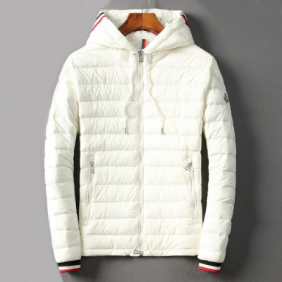 Moncler 2019 Mens Patch Logo Modern Down Padding - 몽클레어 2019 남성 패치 로고 모던 다운패딩 Moc0861x.Size(m - 2xl).화이트