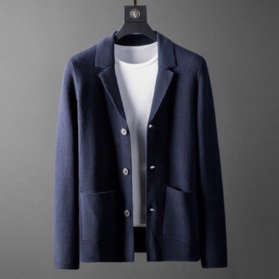 Armani 2019 Mens Casual Wool Cardigan - 알마니 2019 남성 브이넥 가디건 Arm0318x.Size(m - 3xl).네이비