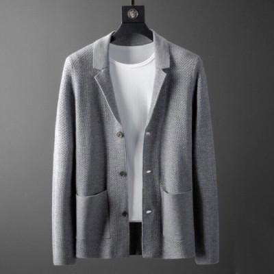 Armani 2019 Mens Casual Wool Cardigan - 알마니 2019 남성 브이넥 가디건 Arm0319x.Size(m - 3xl).그레이