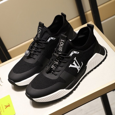 Louis Vuitton 2019 Mens Sneakers - 루이비통 2019 남성용 스니커즈 LOUS0400.Size(240 - 270).블랙